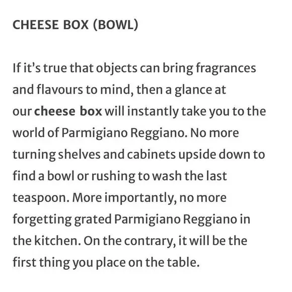 Emilia Food Love ceramic cheese box and ceramic cheese spoon. NWT, NIB. - Picture 4 of 14